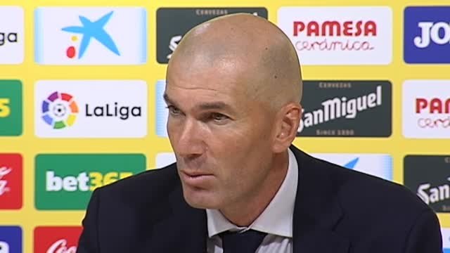 Zidane: Entramos con poca intensidad, pero reaccionamos