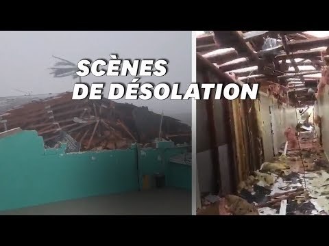 Aux Bahamas, les premières images des dégâts de l'ouragan Dorian