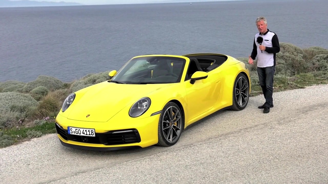 Porsche 911 Carrera Cabriolet – 'Neue Generation wieder oben ohne'