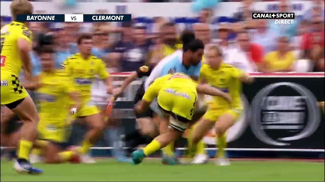 Résumé Bayonne / Clermont