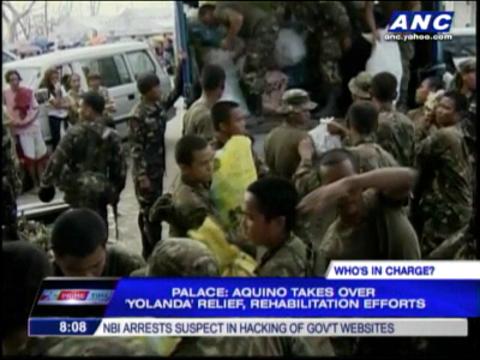 PNoy takes over ‘Yolanda’ relief, rehab efforts
