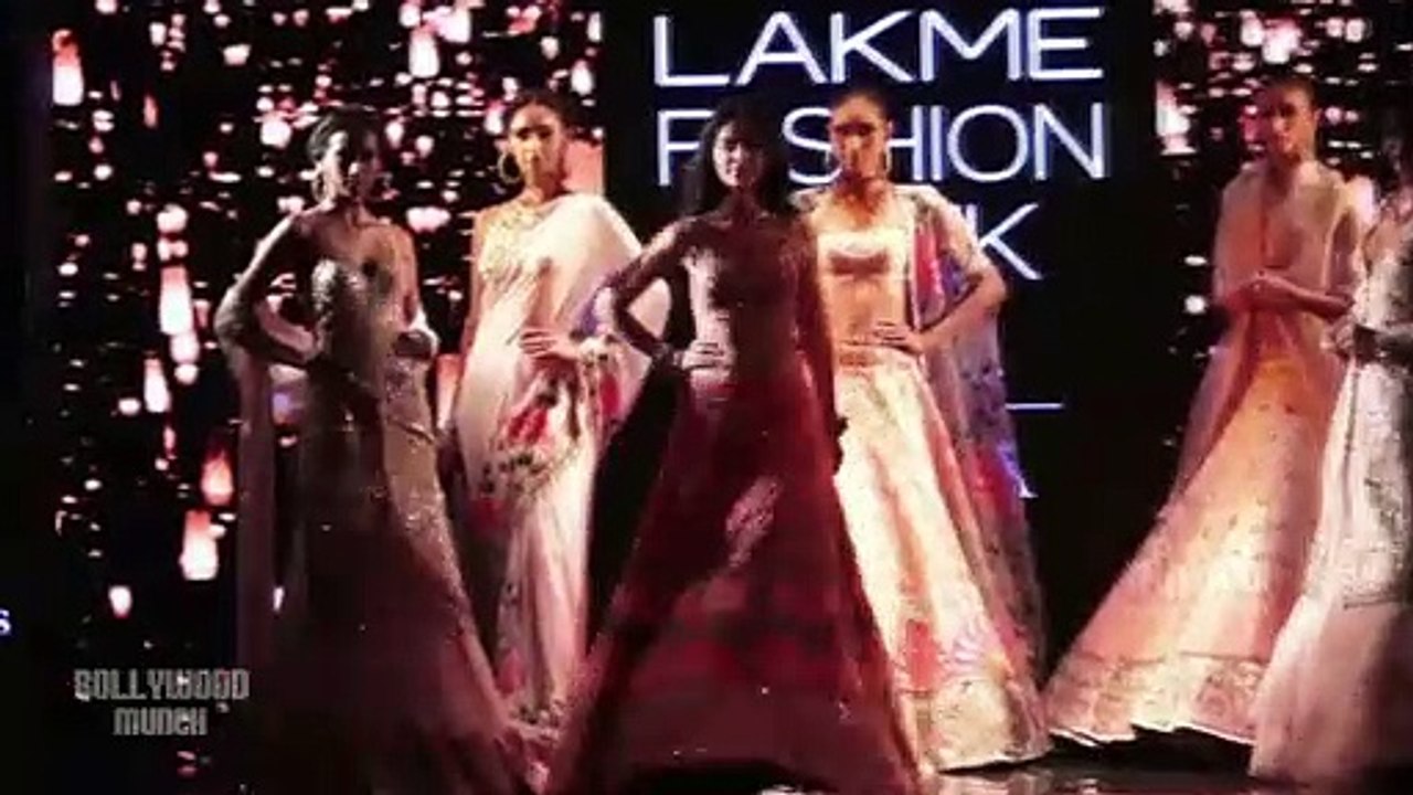 Ananya Pandey As Show Stopper For Arpita Mehta ,Anushree Reddy At LFW Winter Festive 2019 Day 4