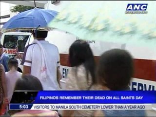 Pinoys remember their dead on All Saints' Day