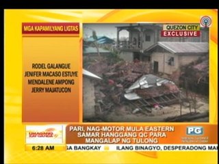 Priest takes 3-day motorcycle trip for typhoon victims