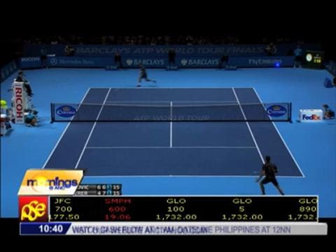 Djokovic beats Federer at World Tour finals