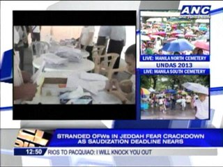 Download Video: OFWs in Saudi fear crackdown as Saudization deadline nears