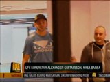 UFC star Gustafsson visits Manila