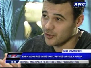 Ariella Arida wows Russian superstar Emin