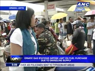 In Ormoc, gasoline is hot commodity
