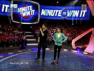 Sarah G sings 'Ikot Ikot' on 'Minute To Win It'
