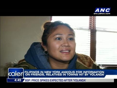 Pinoys in NYC anxious for info on friends in Yolanda-hit areas