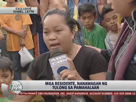 'Yolanda' devastates Isabel, Leyte