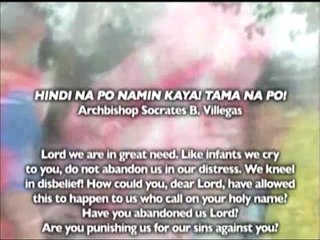 Download Video: WATCH: Kris prays for PH amid 'Yolanda' devastation