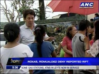 Roxas, Romualdez deny rift