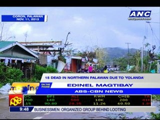 Download Video: 15 dead in Palawan due to 'Yolanda'