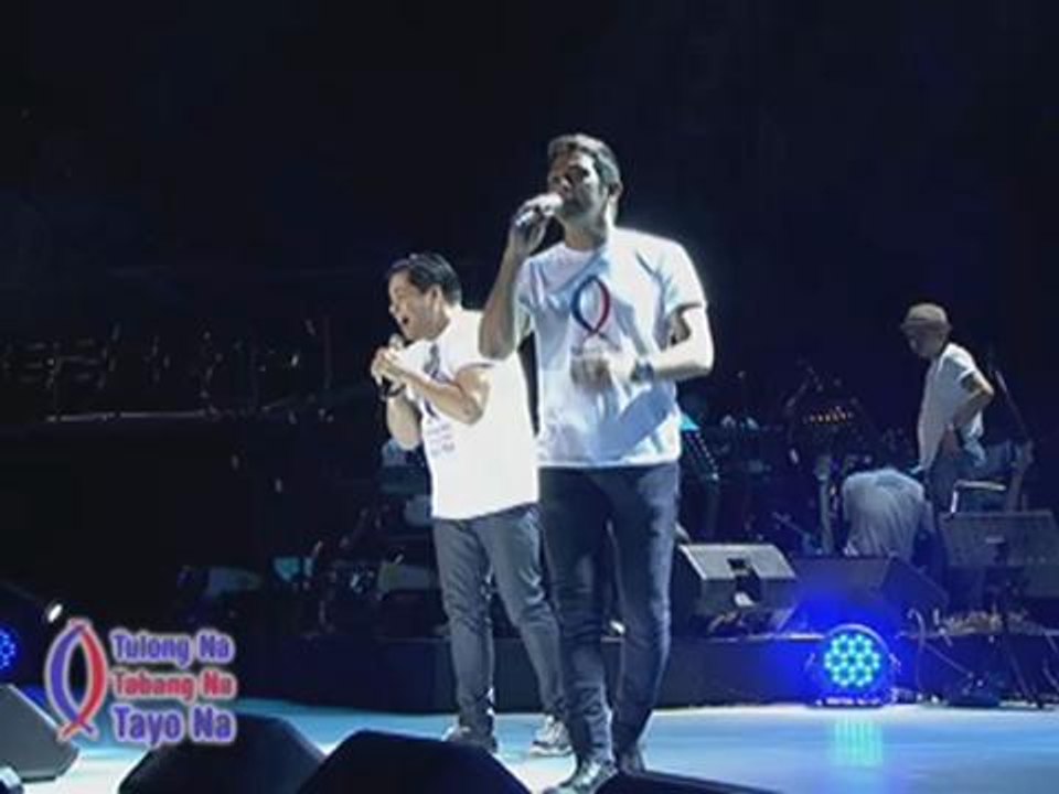 WATCH: Gary V, Martin sing ‘I’ll Be There’ for ‘Yolanda’ victims