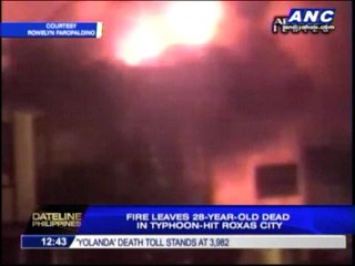 Man who went back for laptop killed in Capiz fire