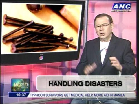 Teditorial: Handling disasters