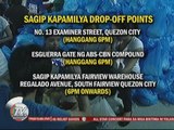Sagip Kapamilya opens new drop-off point