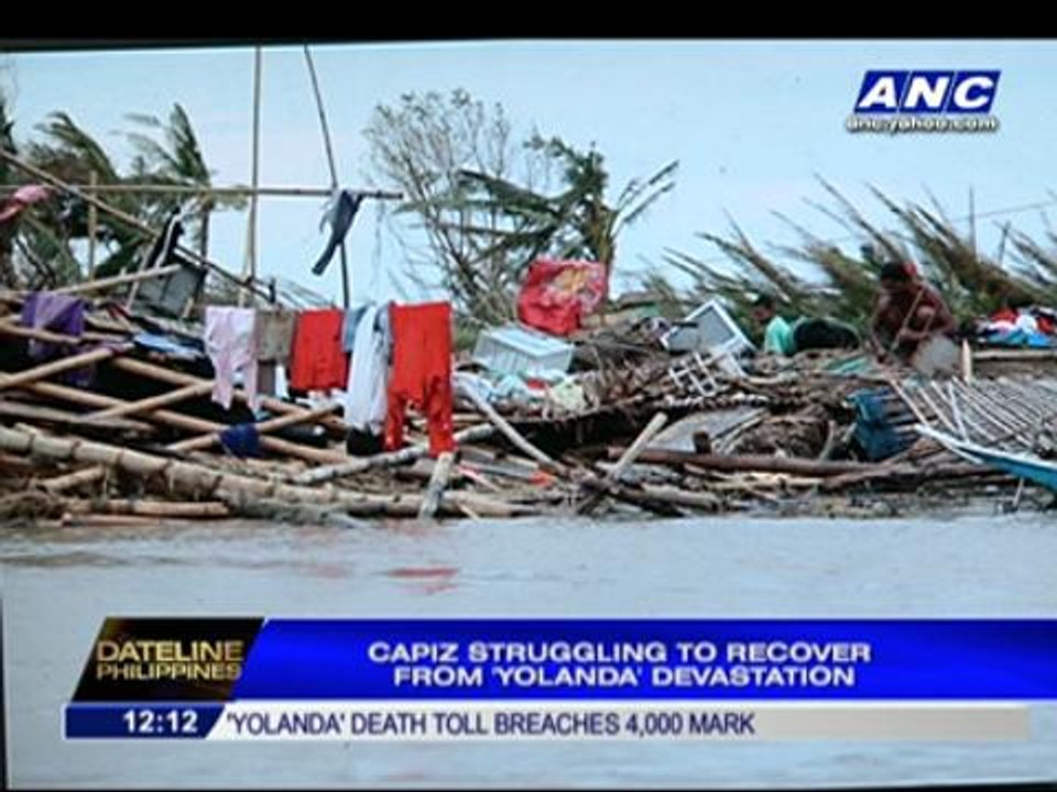 Capiz struggling to recover from Yolanda's wrath