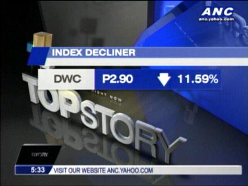 PSEi dragged by concerns over 'Yolanda' damage