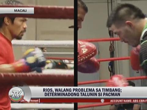 Pacquiao-Rios fever hits Macau