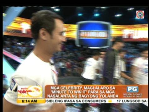 'Minute to Win It' winners to help typhoon victims