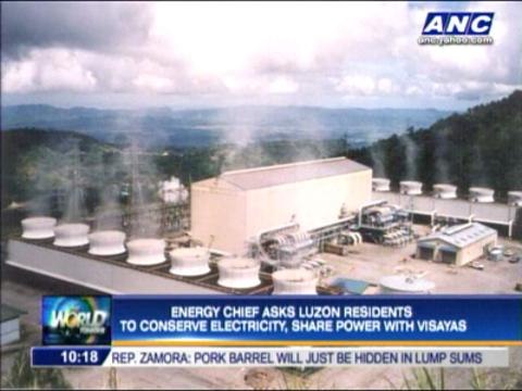 Conserve power for typhoon-hit Visayas, gov't says