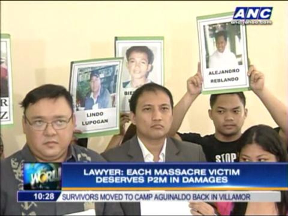 Ampatuan massacre victims' kin hit slow pace of justice