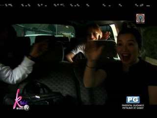 Kris, Angel, Boy distribute relief goods in Samar