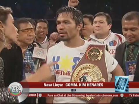 Henares: Pacquiao had years to settle tax case