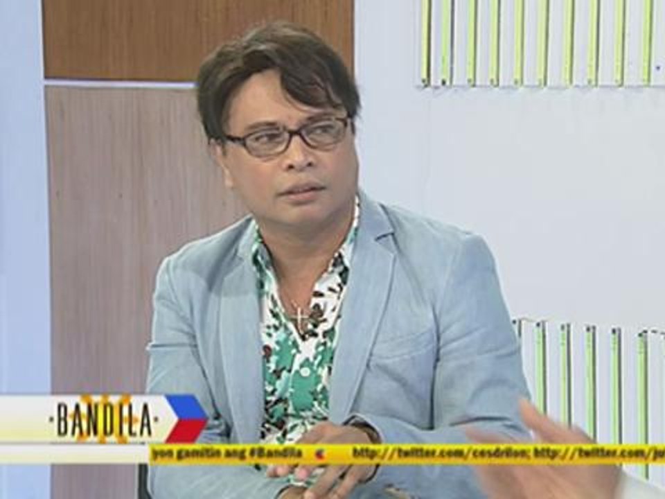 Arnel Ignacio talks about theater comeback