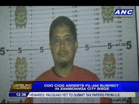 Fil-Am linked to Zambo siege nabbed