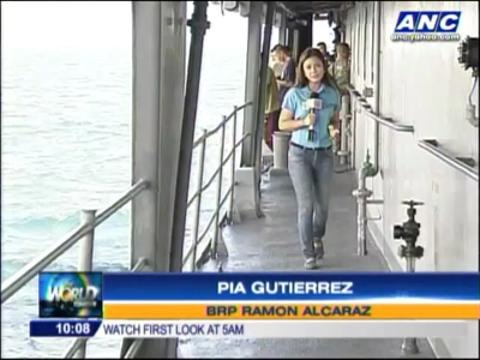 New warship carries 200 tons of relief goods