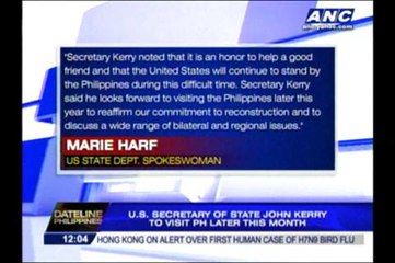 John Kerry to visit Philippines this month