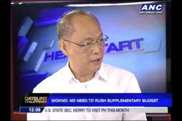 Diokno: No need to pass supplemental budget