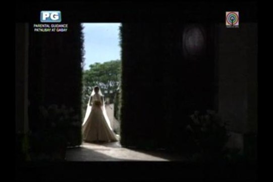 Gabby Lopez attends Sir Chief-Maya wedding party