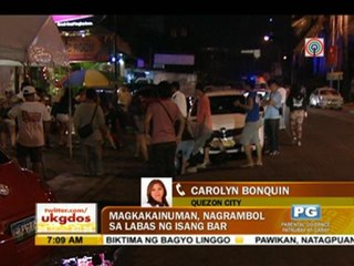 WATCH: Youths rumble outside QC bar