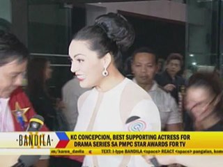 Gabby proud of KC's best supporting actress award