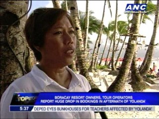 Download Video: Boracay resort owners report drop in bookings after 'Yolanda'