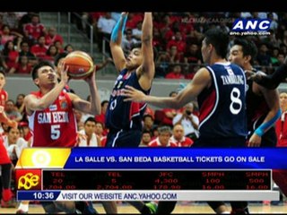 La Salle vs San Beda ticket