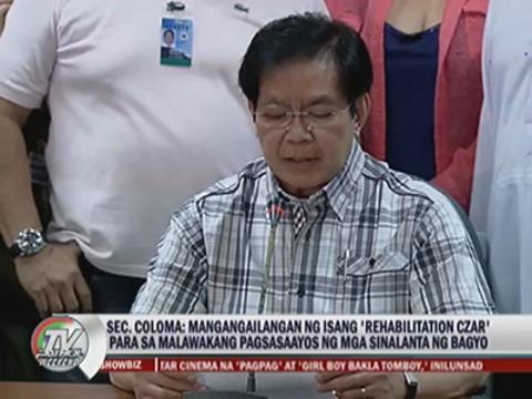 Palace: Lacson qualified as 'rehab czar'