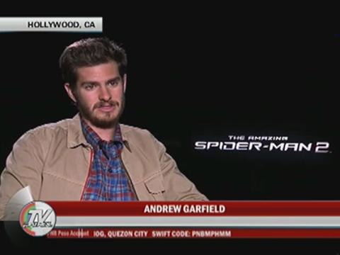 Andrew Garfield gives emotional message to typhoon survivors
