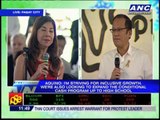 PNoy talks about 2 women who will define his rule