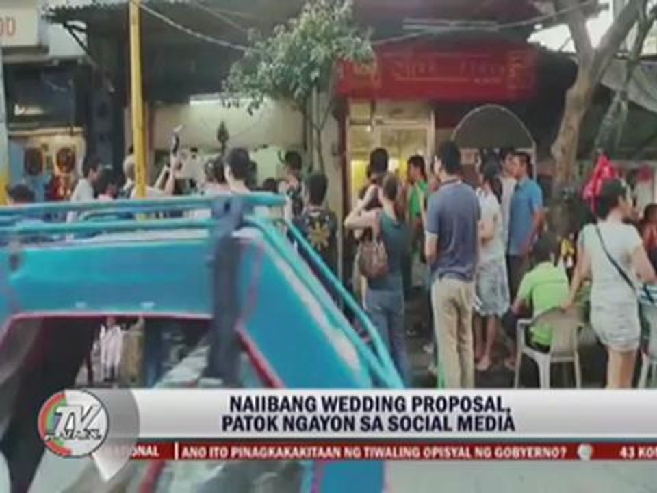 Couple talks about Binondo food tour wedding proposal