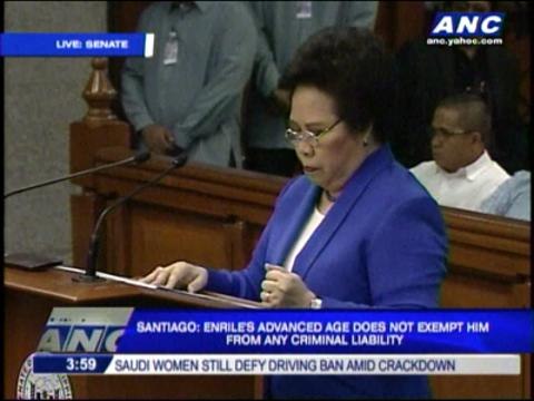 Hip Miriam channels Katniss Everdeen vs Enrile