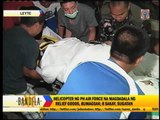 8 hurt as helicopter with relief goods crashes in Leyte