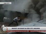 Fire razes 100 houses in Cebu City