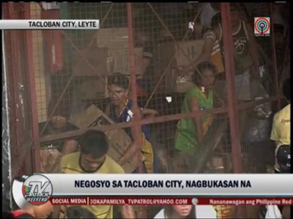 More businesses re-open in recovering Tacloban