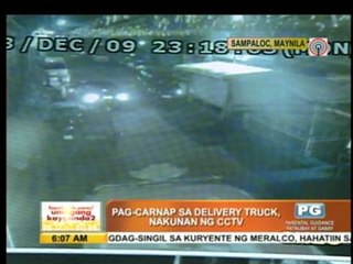 WATCH: Carjack of delivery truck in 14 seconds